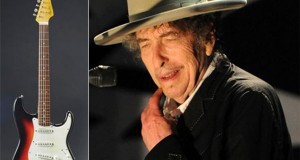 Bob Dylan’s electric guitar sells for nearly $1 million