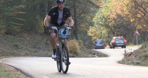 VIDEO: Trio conquer French mountain on Boris Bike