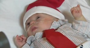 Miracle baby born 4 months early goes home for Christmas