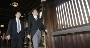 Japanese Prime Minister visits controversial war shrine