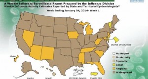 Widespread flu activity grows to 35 states